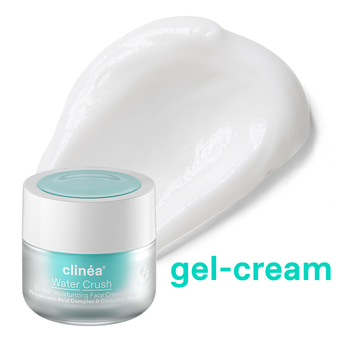 CLINEA - WATER CRUSH Oil-Free Moisturizing Face Cream Gel - 50ml